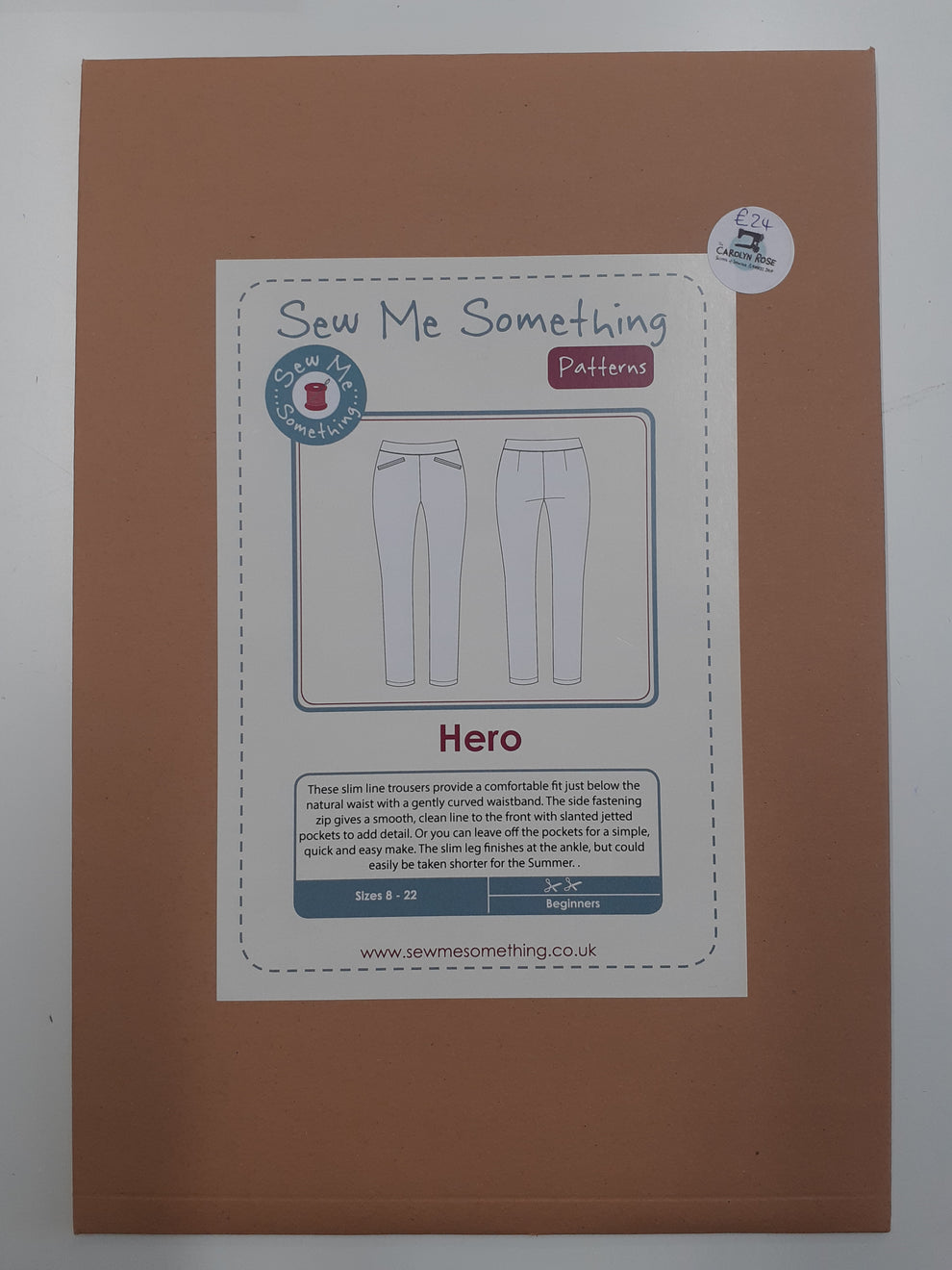 Sew Me Something - Hero Trouser Pattern – The Carolyn Rose School of Sewing