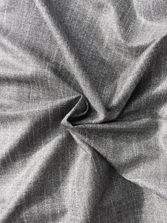 Silver Polyester Blend Dressmaking Fabric - SS34