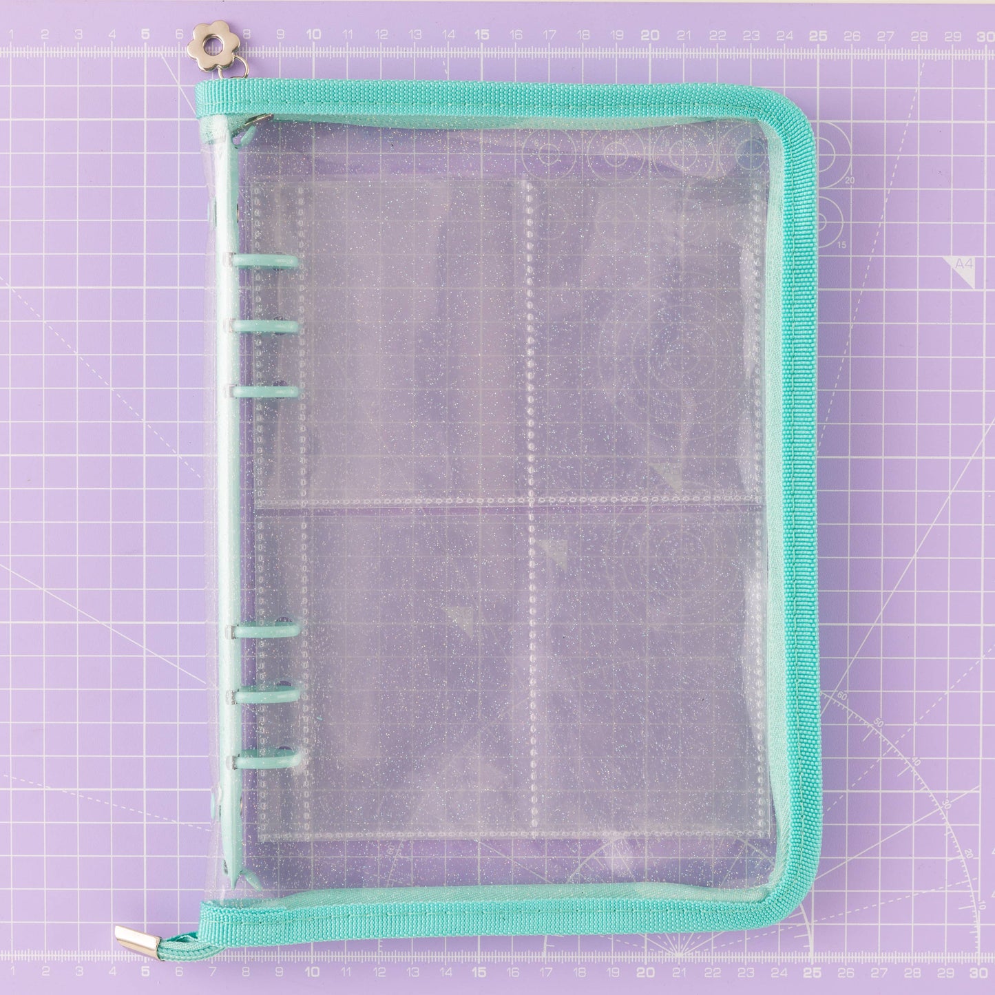 LABEL STASH FOLDER - GREEN - Sewing Label Storage