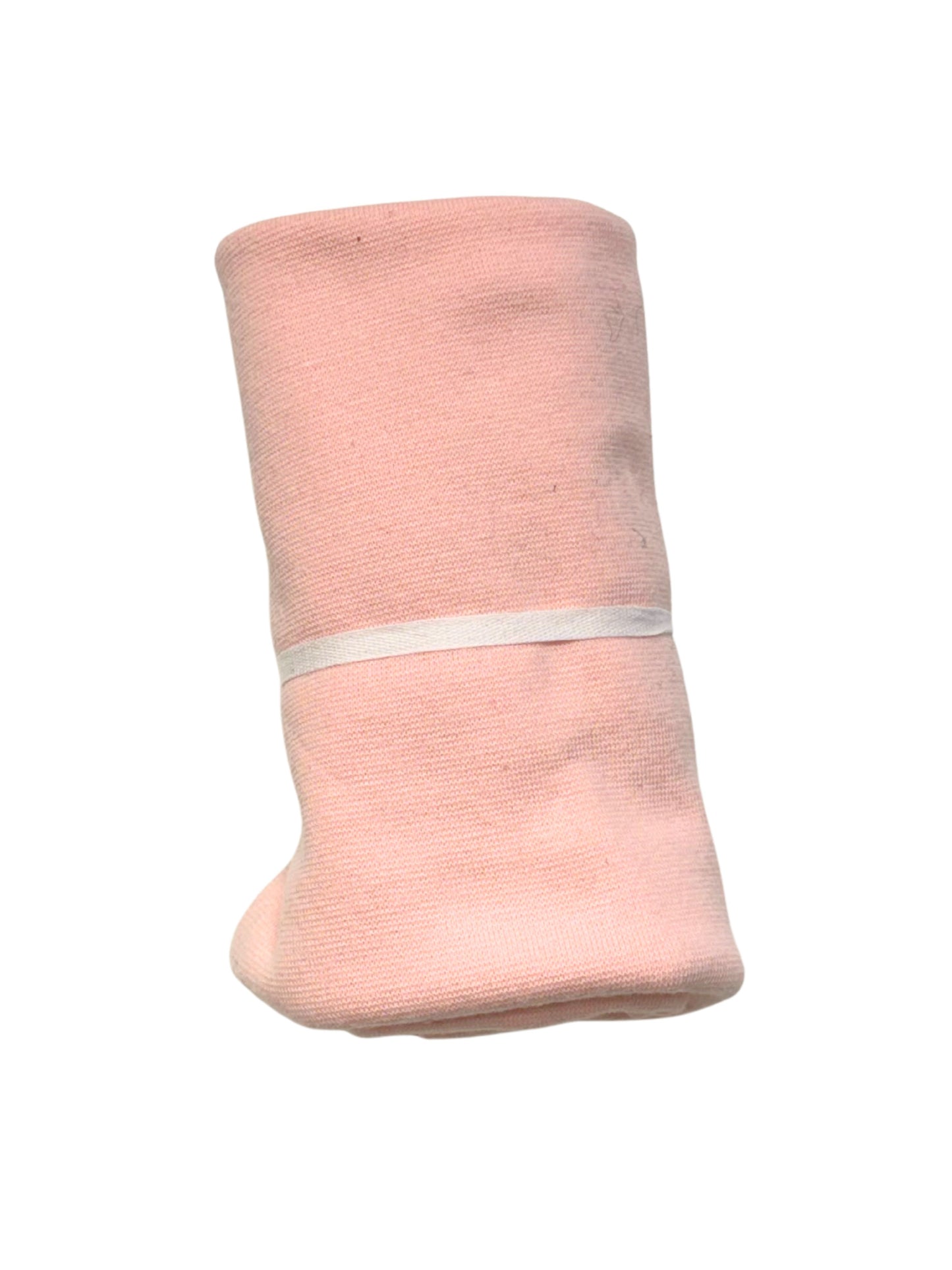 Baby Pink Cotton Jersey Ribbing