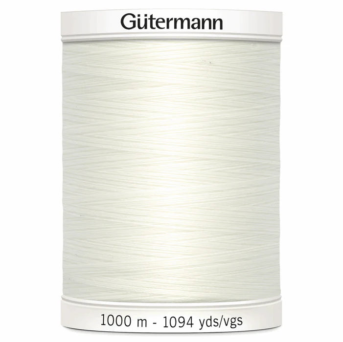 111 Ivory Gutermann Sew-All 1000m