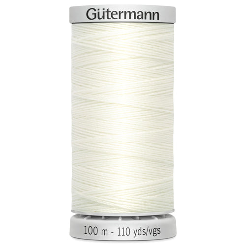 111 Ivory Gutermann Extra Strong 100m Thread