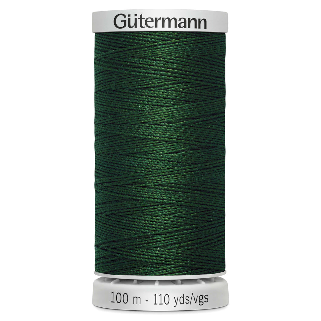 707 Dark Green Gutermann Extra Strong 100m Thread