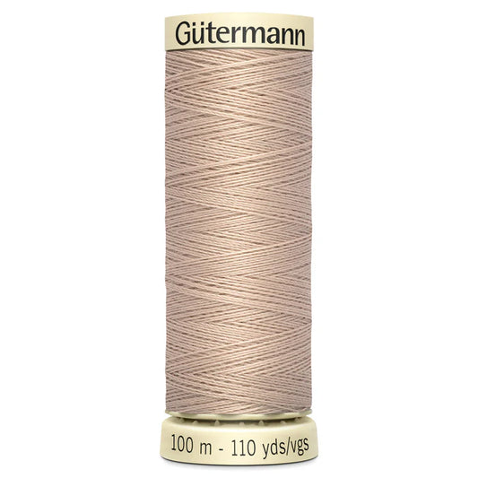 121 Light Beige Gutermann Sew All 100m Thread