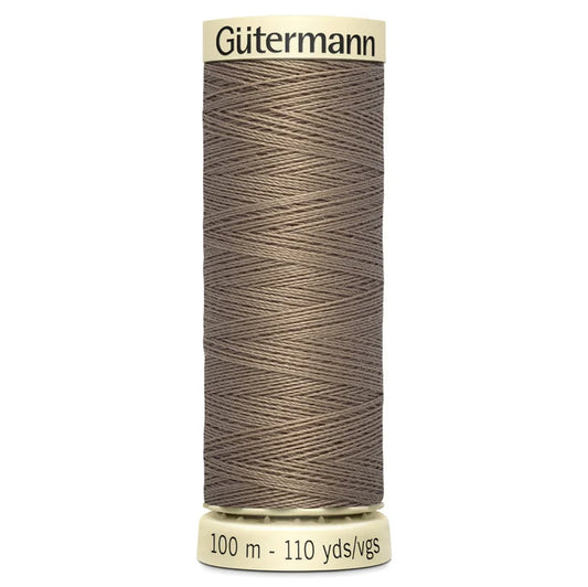 160 Taupe Gutermann Sew All 100m Thread