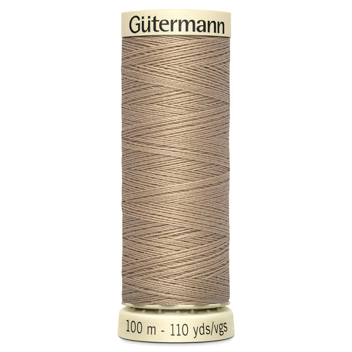 215 Pale Taupe Gutermann Sew All 100m Thread