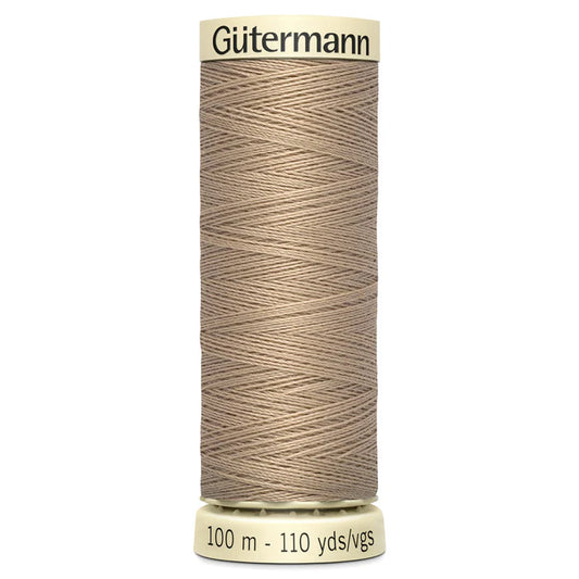 215 Pale Taupe Gutermann Sew All 100m Thread