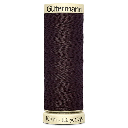 23 Dark Brown Gutermann Sew All 100m Thread