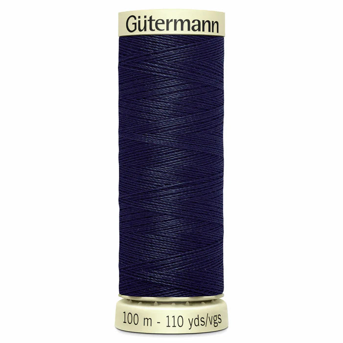 339 Dark Navy Gutermann Sew-All 100m Thread