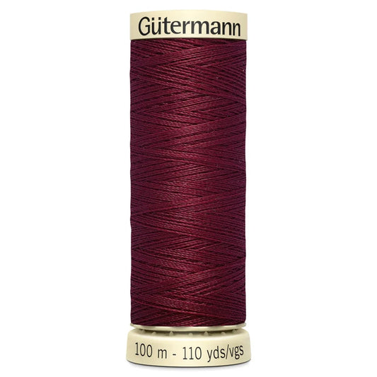 368 Maroon Gutermann Sew All 100m Thread