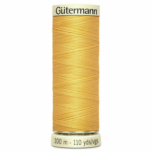 416 Pale Mustard Gutermann Sew All 100m Thread