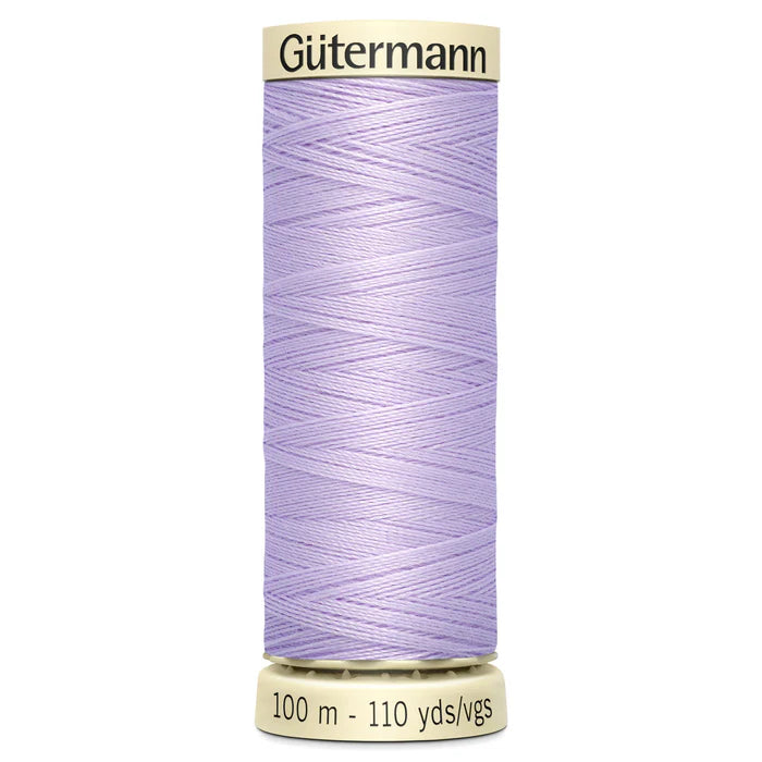 442 Pale Purple Gutermann Sew All 100m Thread