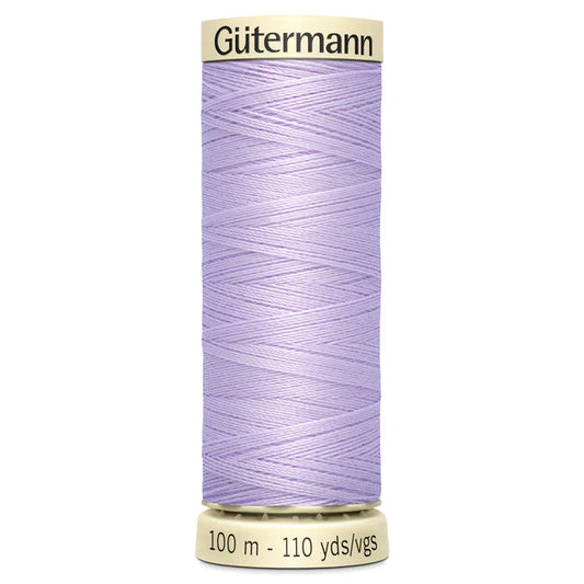 442 Pale Purple Gutermann Sew All 100m Thread