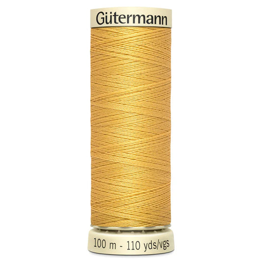 488 Gold Gutermann Sew All 100m Thread