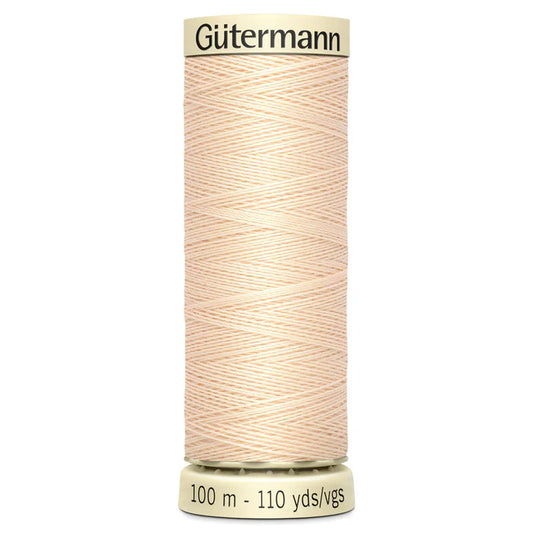 5 Warm Cream Gutermann Sew All 100m Thread