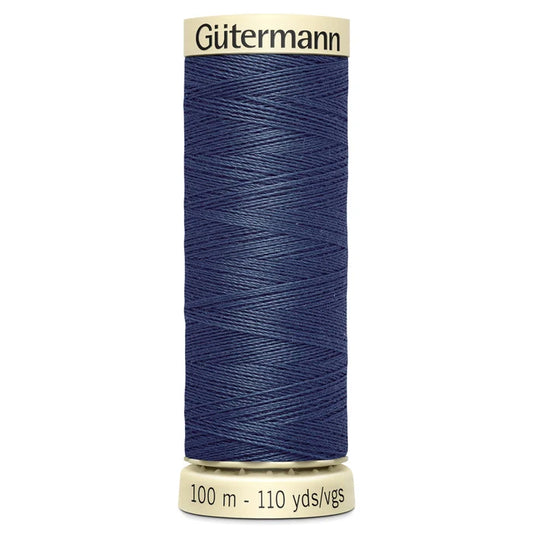 593 Blue Grey Gutermann Sew All 100m Thread