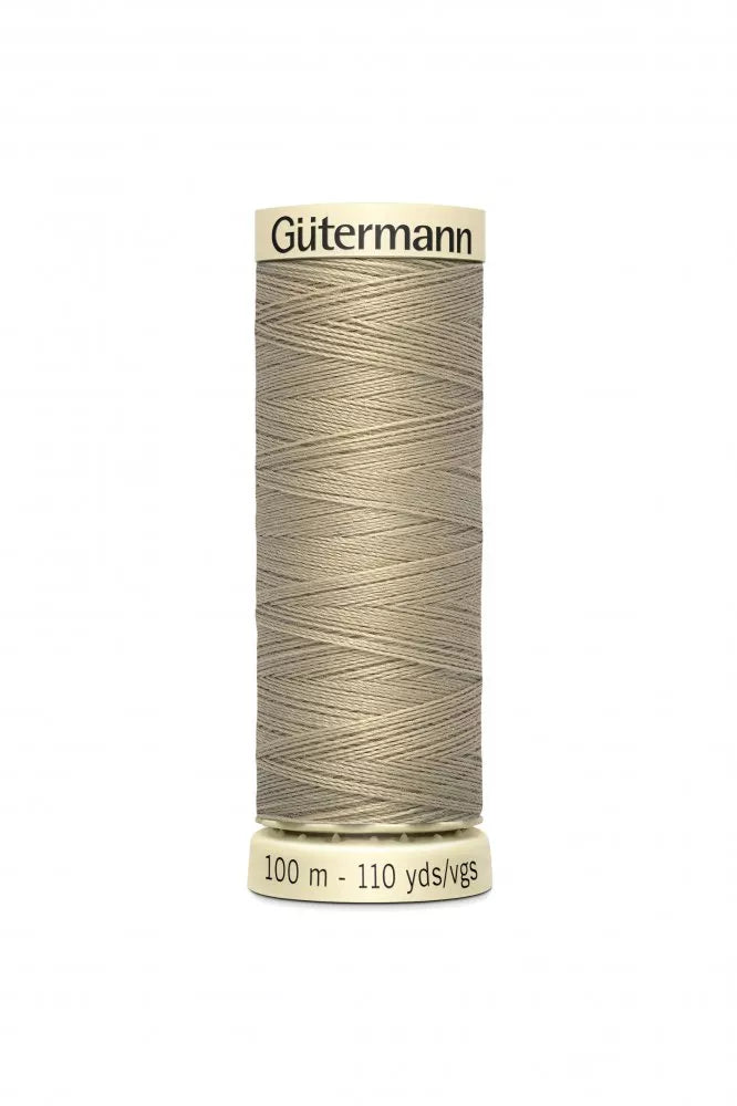 131 Pale Taupe Gutermann Sew All 100m Thread