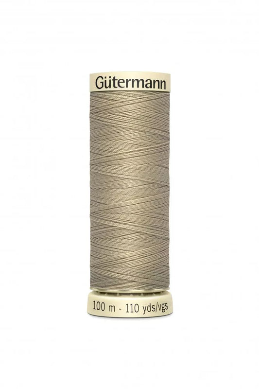 131 Pale Taupe Gutermann Sew All 100m Thread