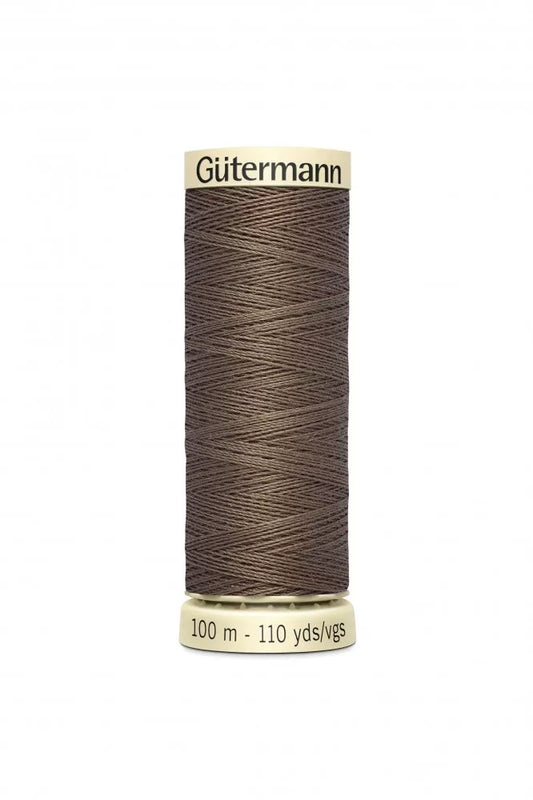 209 Khaki Brown Gutermann Sew All 100m Thread