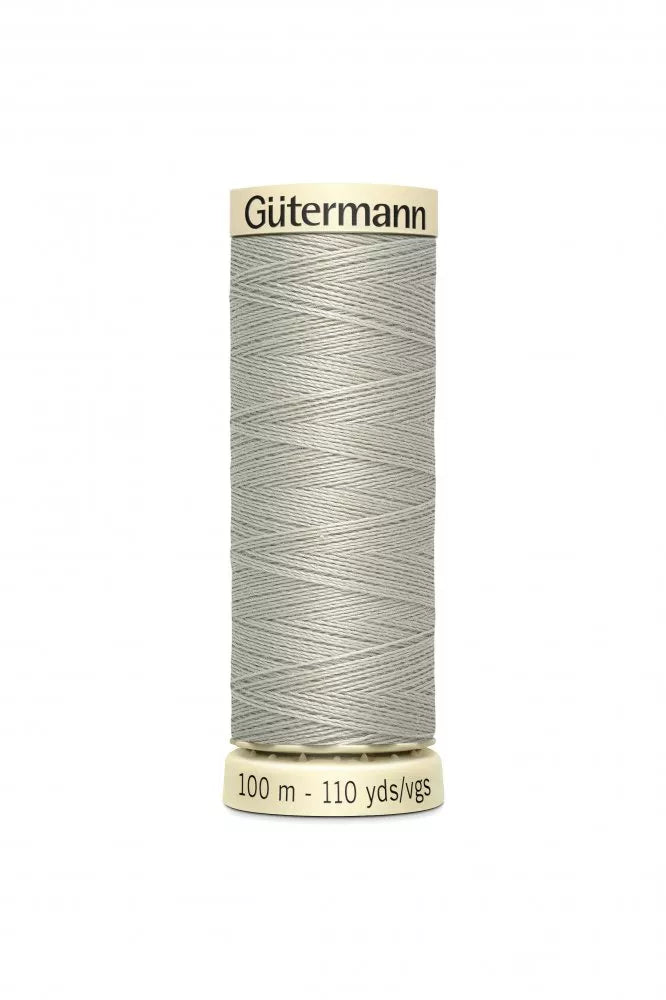 854 Light Brown Grey Gutermann Sew All 100m Thread