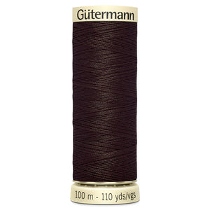 696 Dark Brown Gutermann Sew-All 100m Thread