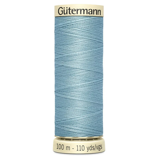 71 Bright Blue/Grey Gutermann Sew All 100m Thread