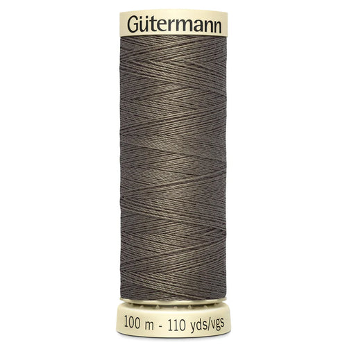 727 Grey Brown Gutermann Sew-All 100m Thread