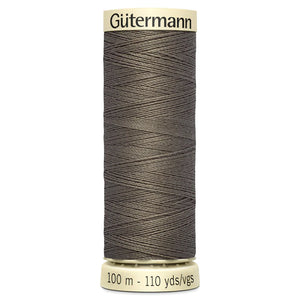 727 Grey Brown Gutermann Sew-All 100m Thread