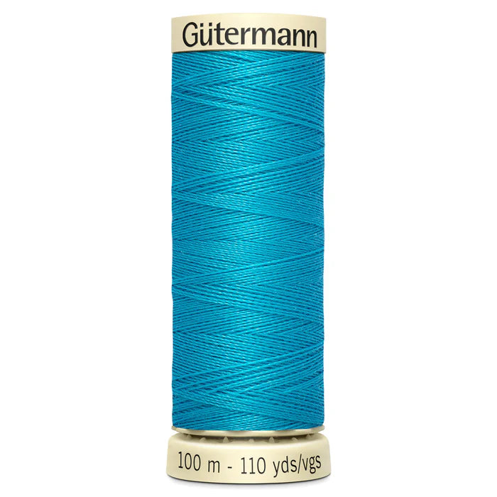 736 Bright Blue Gutermann Sew-All 100m Thread