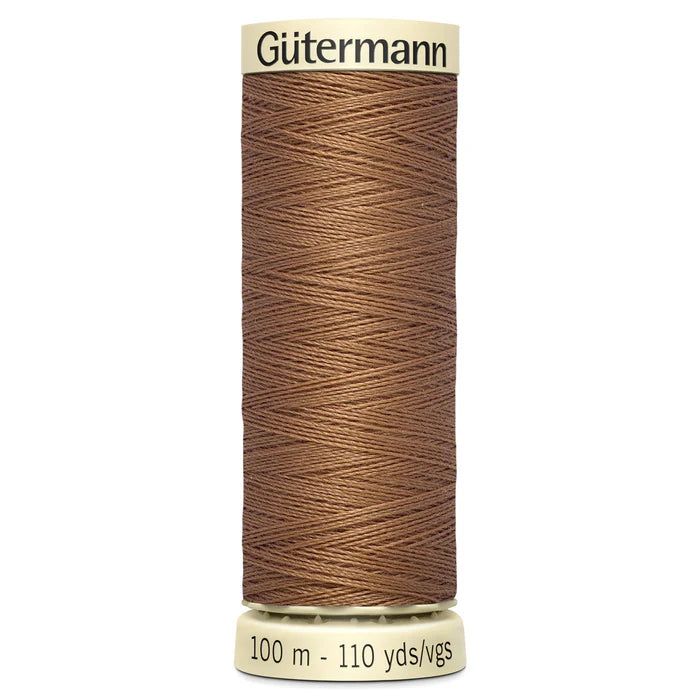 842 Warm Light Brown Gutermann Sew All 100m Thread