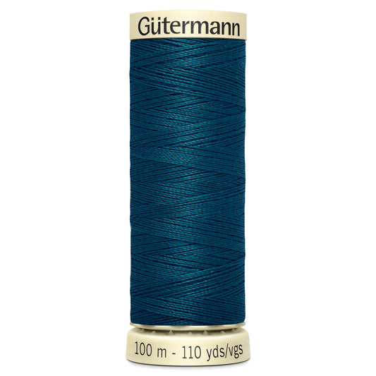 870 Dark Teal Gutermann Sew-All 100m Thread