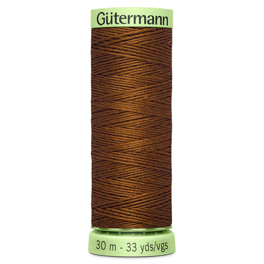 650 Dark Brick Gutermann Top Stitch 30m Thread