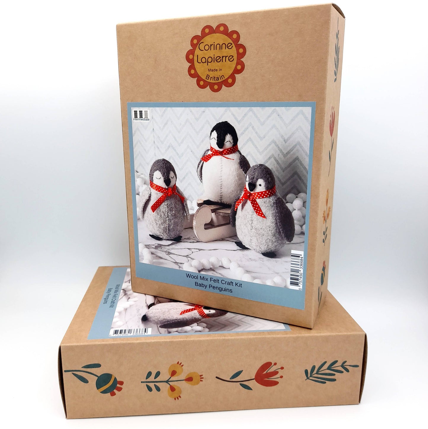 Baby Penguins Felt Craft Kit: English