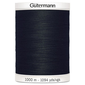 000 Black Gutermann Sew-All 1000m