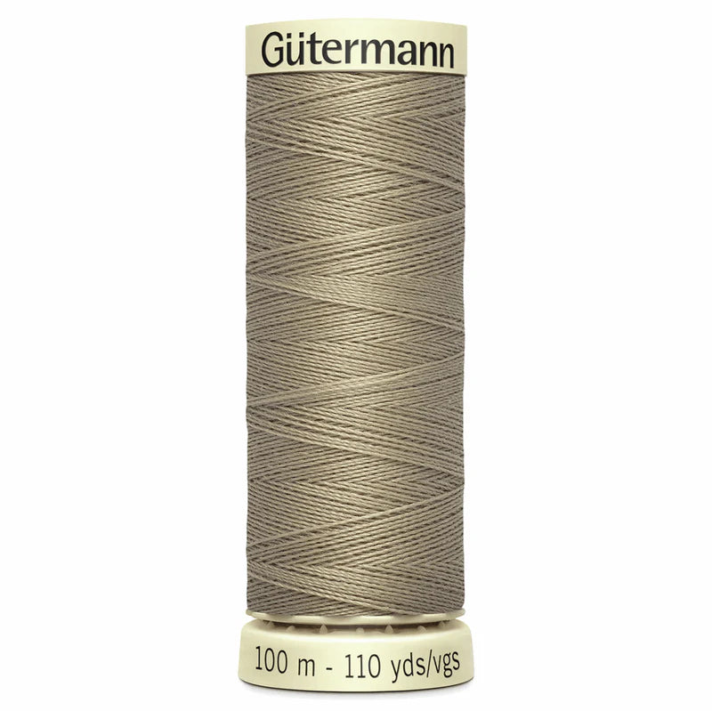 263 Light Khaki Gutermann Sew All 100m Thread