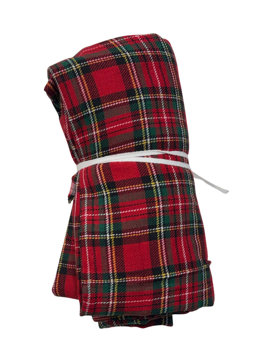 Red Tartan Brushed Cotton