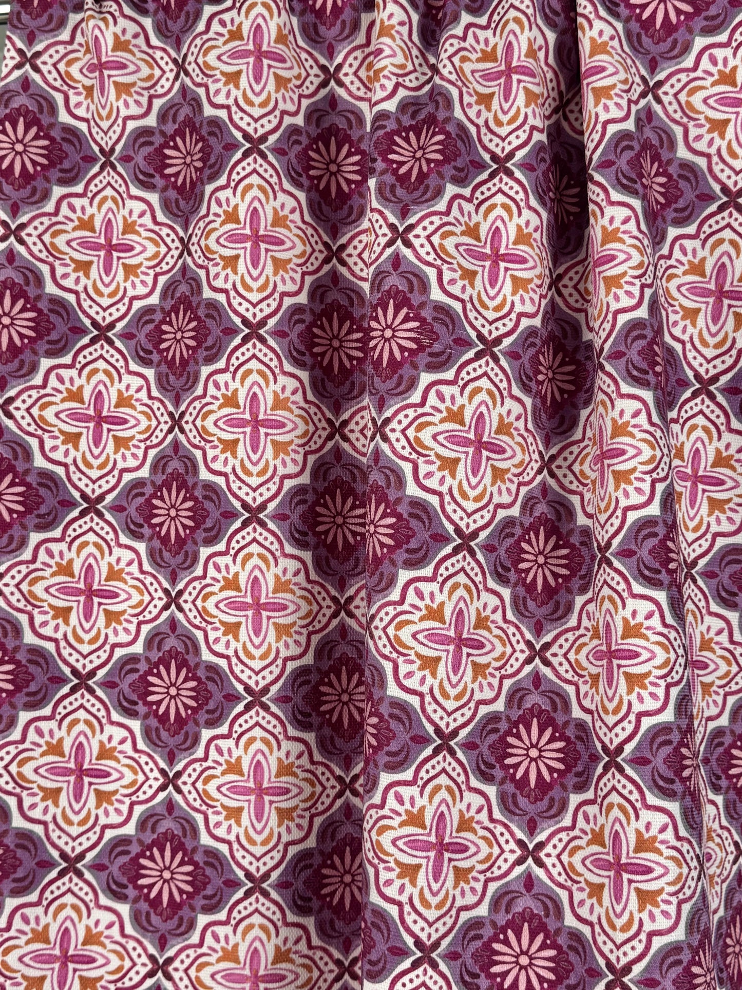 Lavender Slub Canvas Digital Ornament