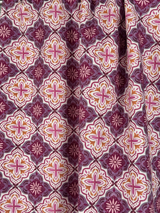 Lavender Slub Canvas Digital Ornament