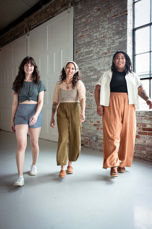 Chanterelle Pants and Shorts by Sew Liberated