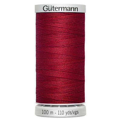 221 Dark Red Gutermann Extra Strong 100m Thread