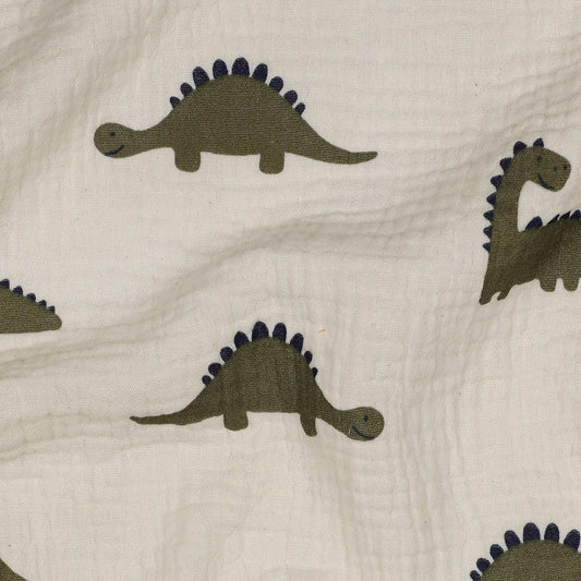 Dinosaur Double Gauze