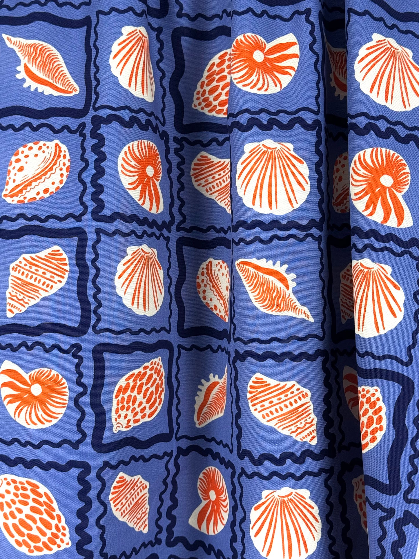 Jeans Blue Shells Canvas