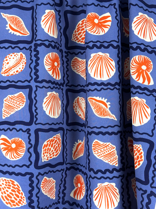 Jeans Blue Shells Canvas