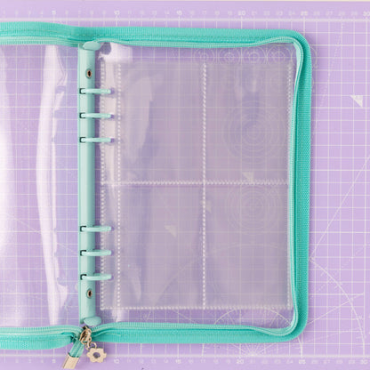 Label Stash Folder - GREEN - Sewing Label Storage