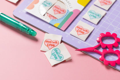 Made with love - Sewing Labels for Clothes and Gifts