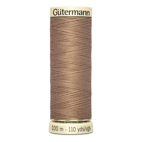 139 Light Brown Gutermann Sew All 100m Thread
