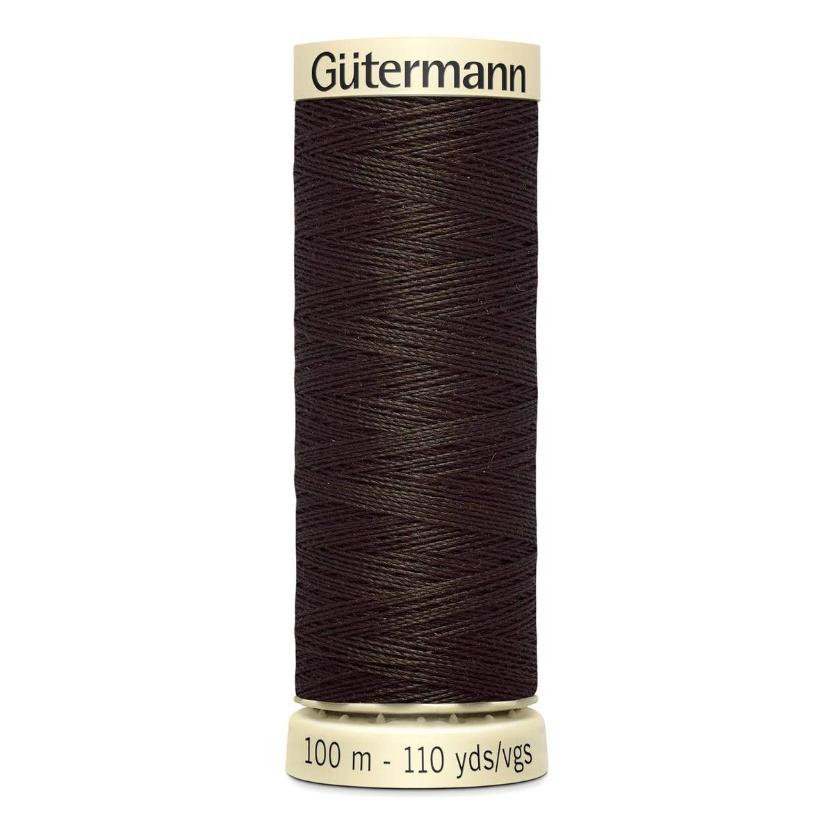 769 Dark Brown Gutermann Sew All 100m Thread