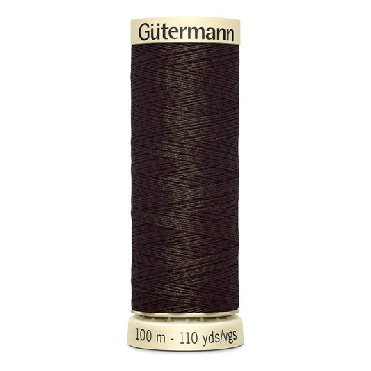 769 Dark Brown Gutermann Sew All 100m Thread