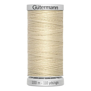 414 Light Beige Gutermann Extra Strong 100m Thread