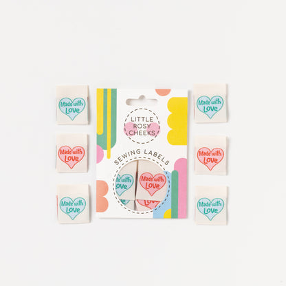 Made with love - Sewing Labels for Clothes and Gifts